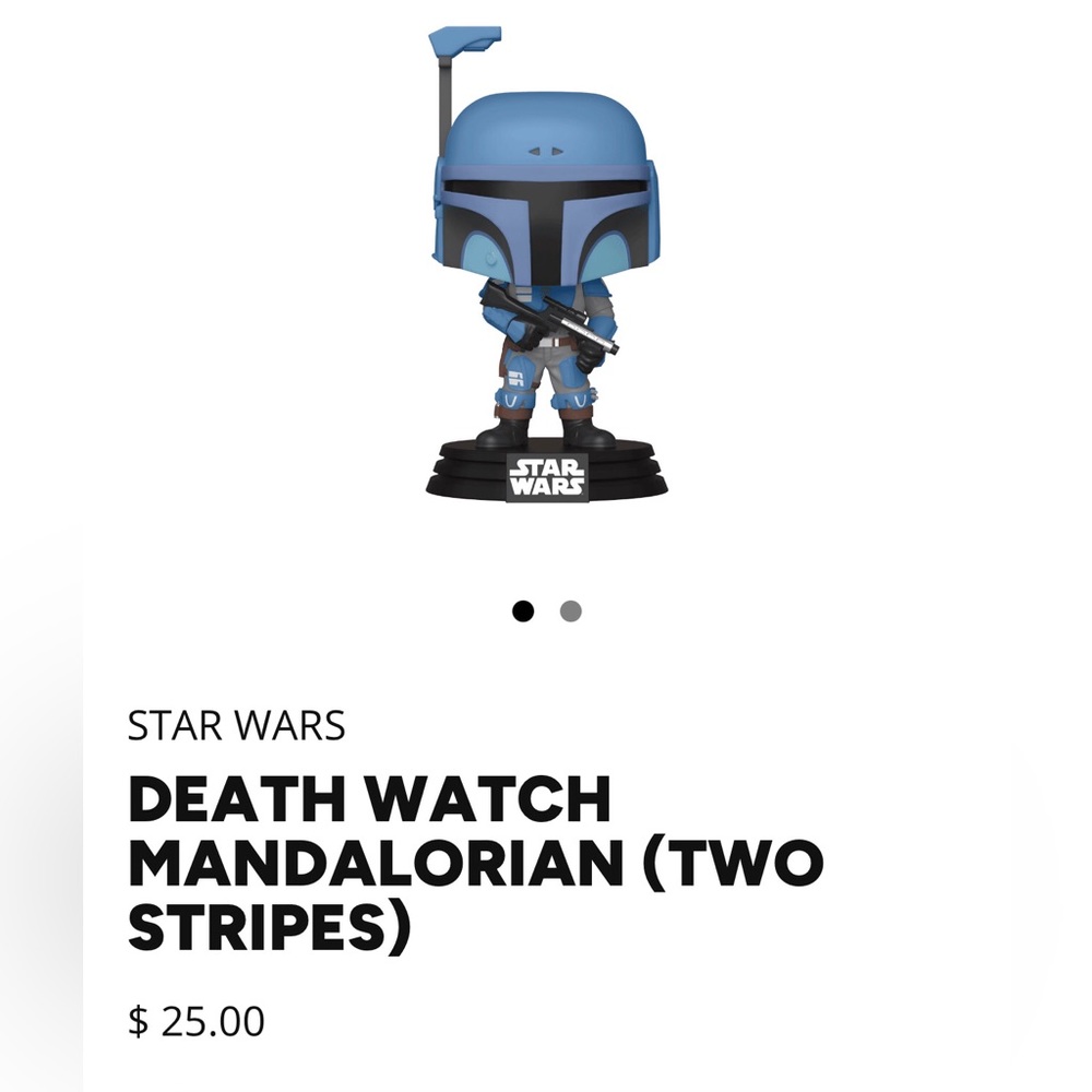 Death Watch Mandalorian (Two Stripes) Funko Pop
